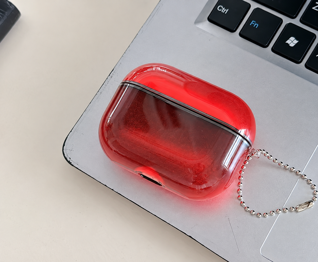 Moving Glitter AirPods Cover