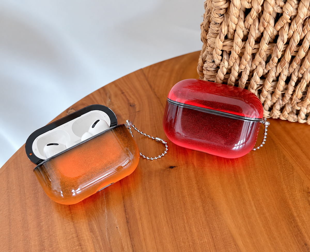 GlowyCase on an AirPods case